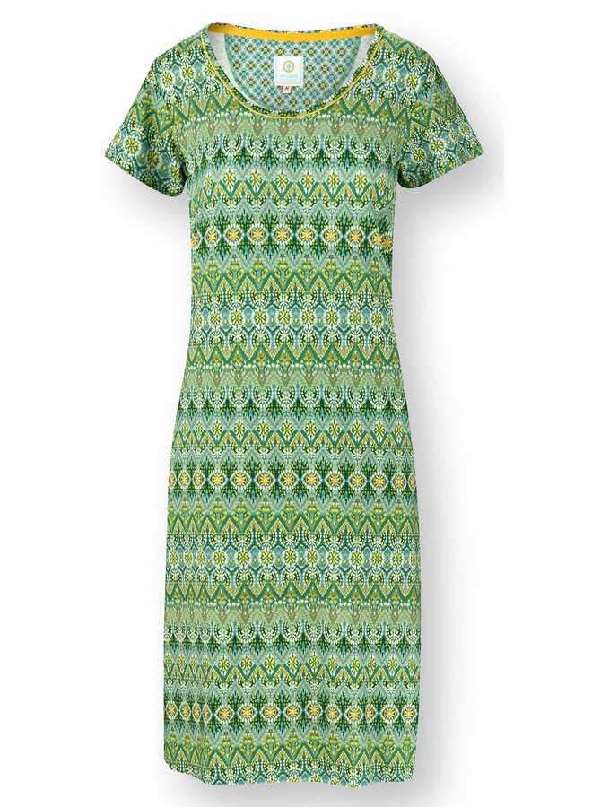 Daniela Short Sleeve Nightdress Ashanti Green