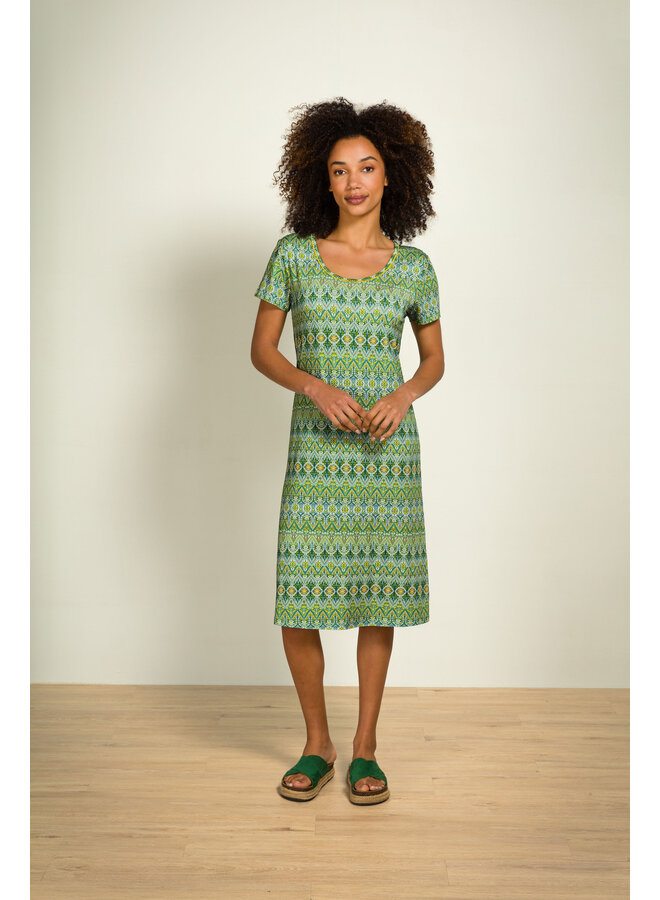 Daniela Short Sleeve Nightdress Ashanti Green