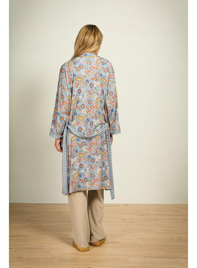 Nisha Kimono Jameela Blue