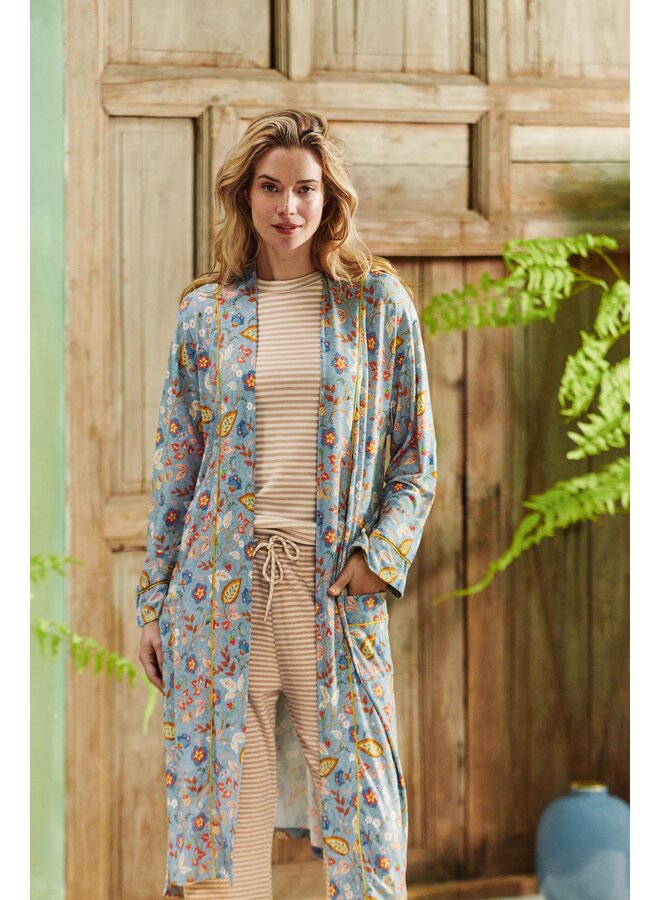 Nisha Kimono Jameela Blue