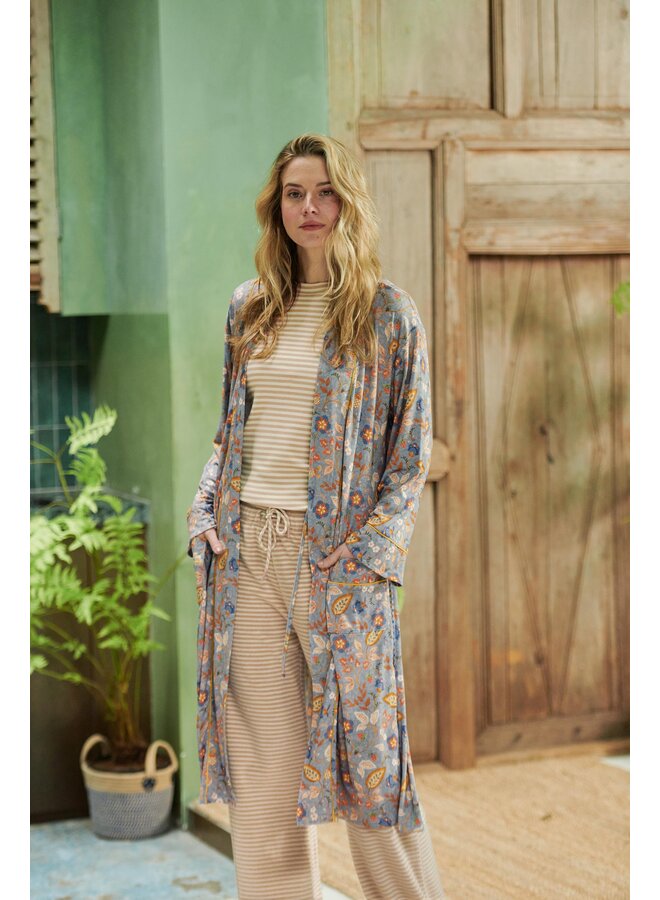 Nisha Kimono Jameela Blue