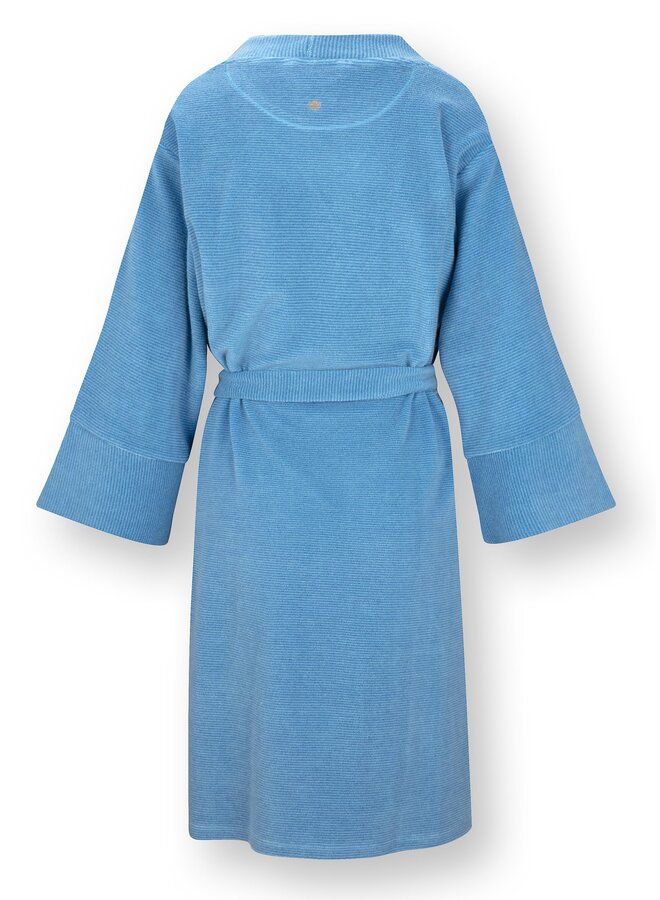 Naomi Kimono Petite Sumo Stripe Blue