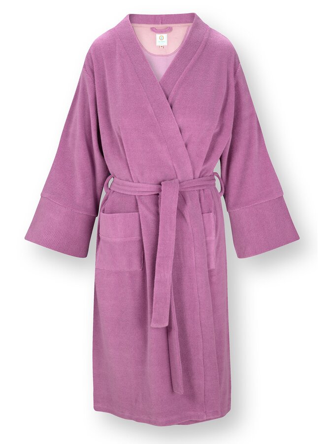 Naomi Kimono Petite Sumo Stripe Lilac