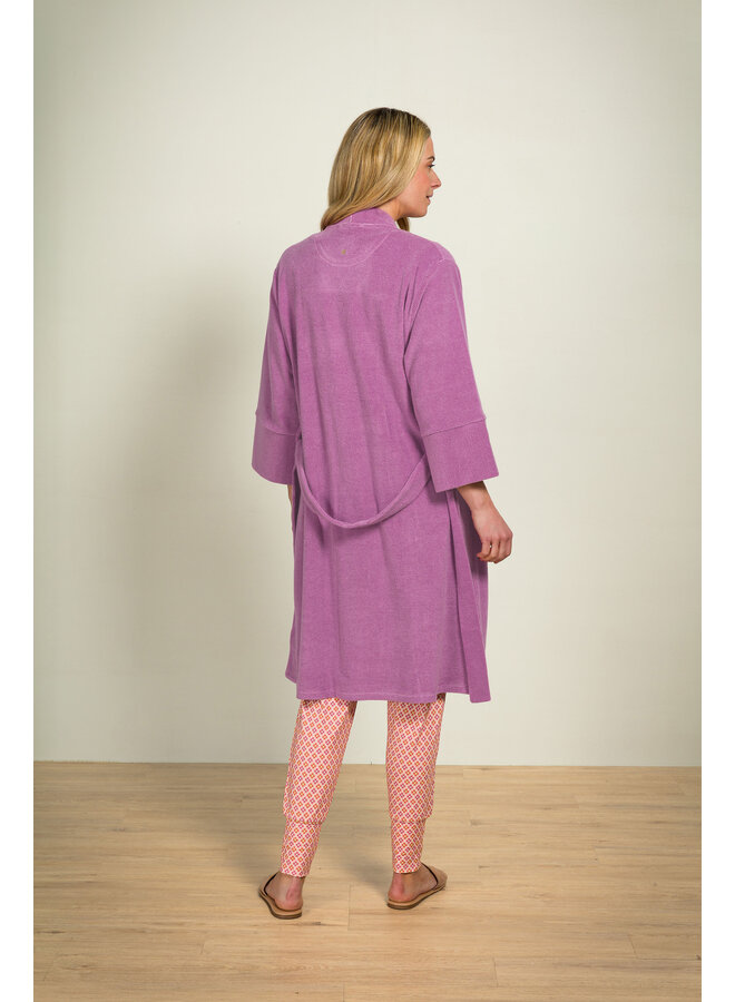 Naomi Kimono Petite Sumo Stripe Lilac