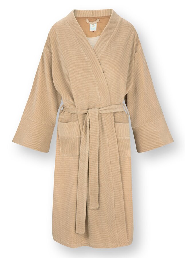 Naomi Kimono Petite Sumo Stripe Sand