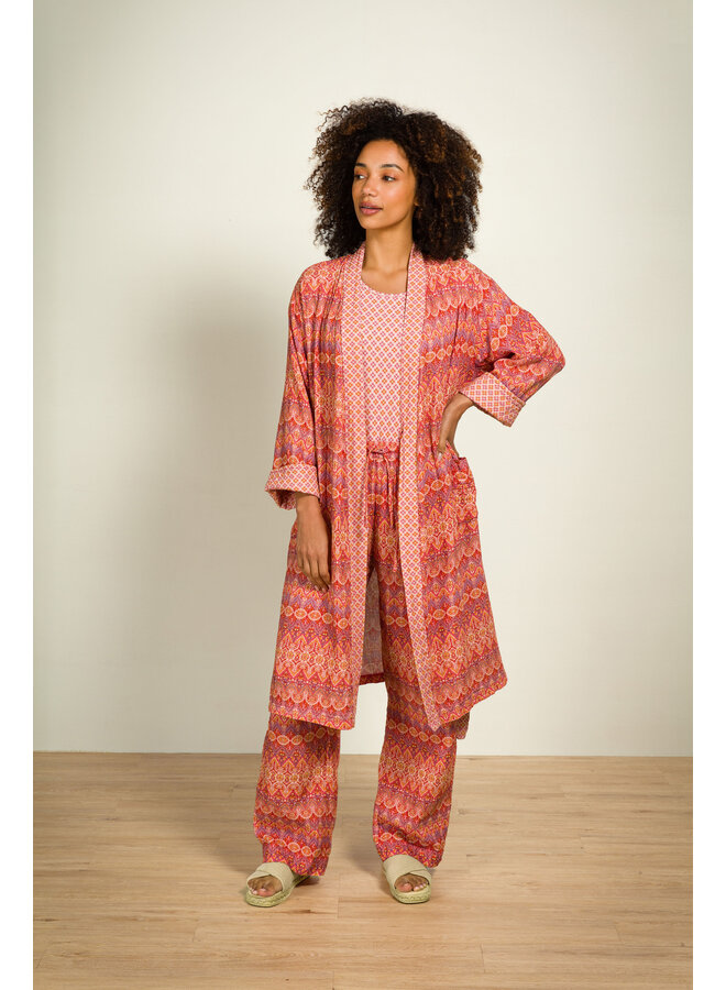Naomi Kimono Ashanti Red