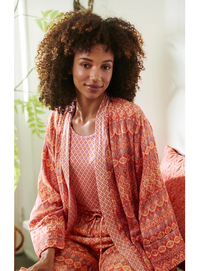 Naomi Kimono Ashanti Red