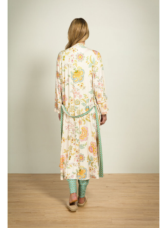 Noa Kimono Buenas Noches White