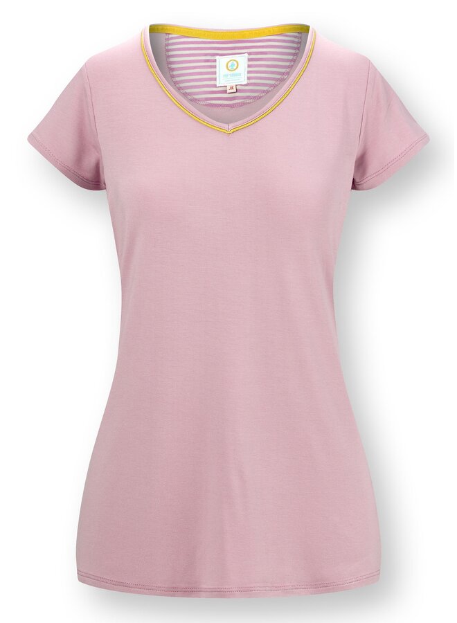 Toy Short Sleeve Top Solid Pink
