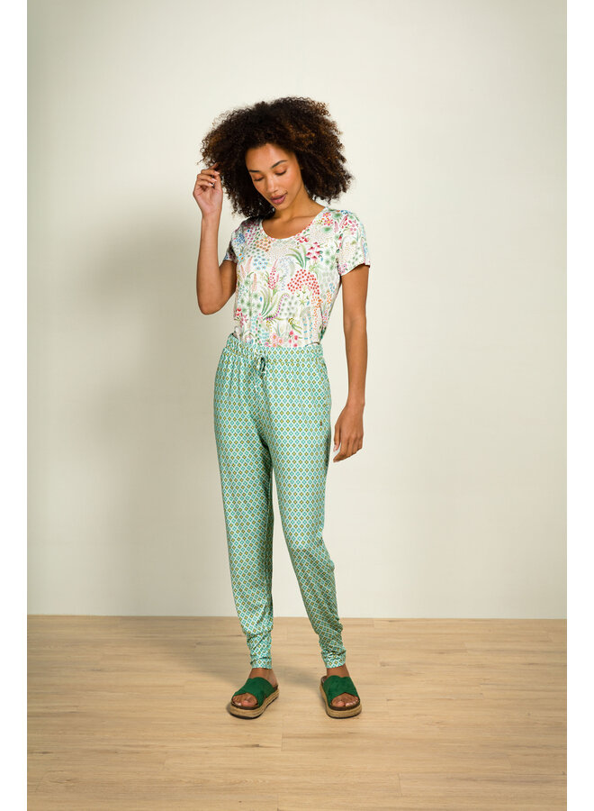 Tilly Short Sleeve Top Querida White