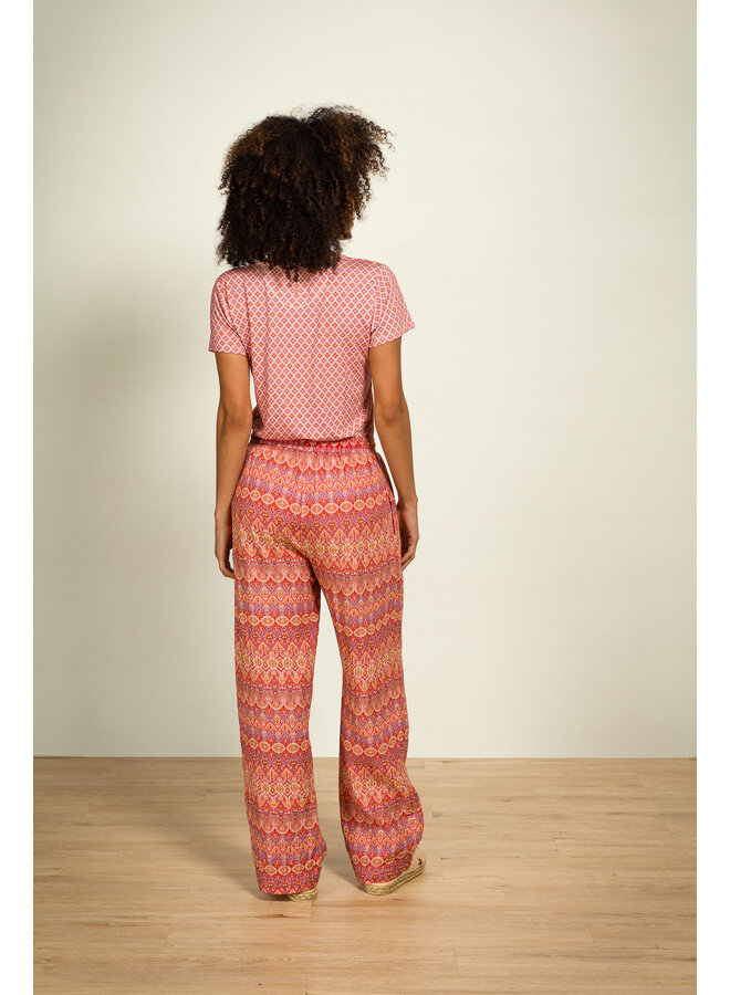 Tilly Short Sleeve Top Mojo Pink