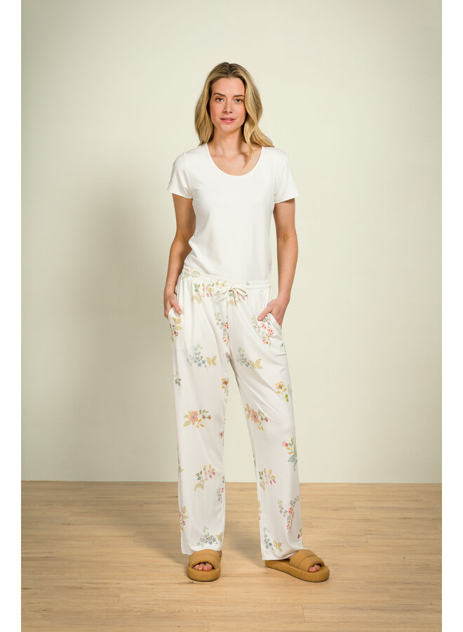 Tilly Short Sleeve Top Solid White