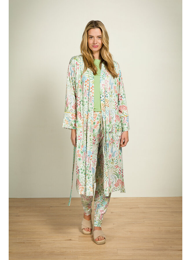 Tatum Short Sleeve Top Little Sumo Stripe Green