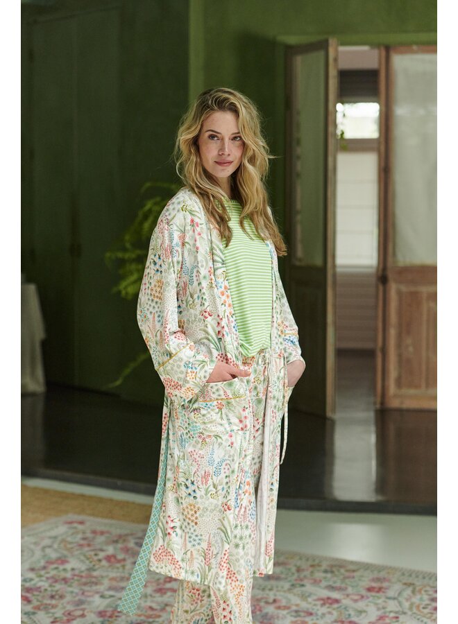 Tatum Short Sleeve Top Little Sumo Stripe Green