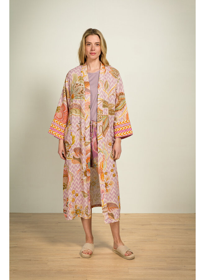 Tatum Short Sleeve Top Little Sumo Stripe Lilac