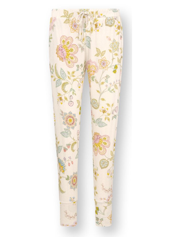 Bobien Long Trousers Buenas Noches White