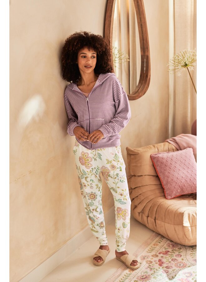 Bobien Long Trousers Buenas Noches White
