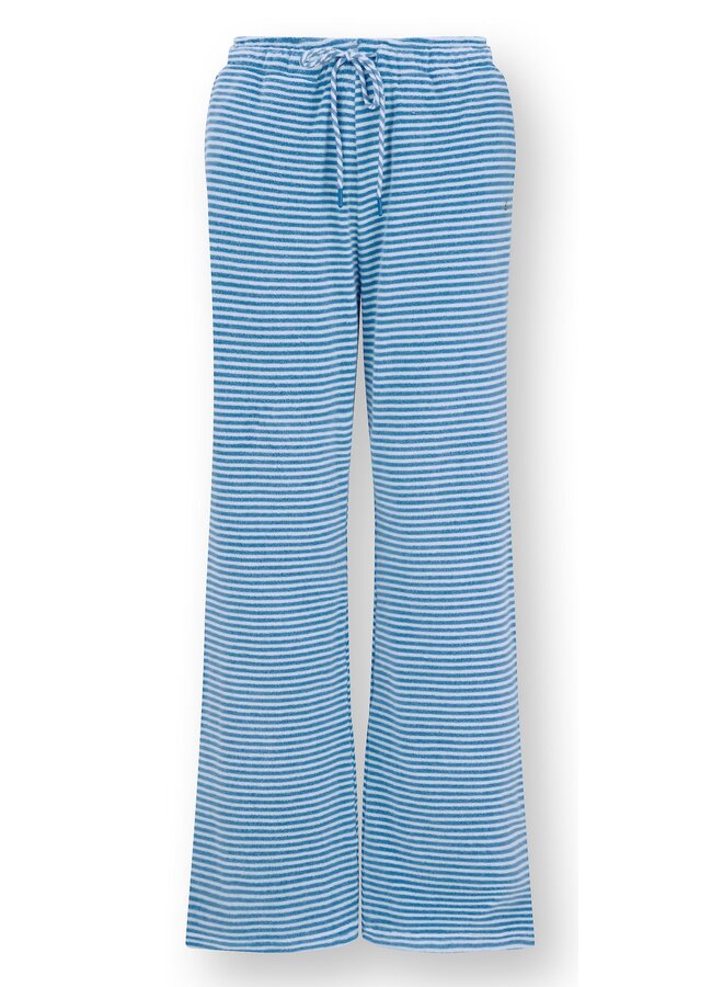 Britta Long Trousers Little Sumo Stripe Blue