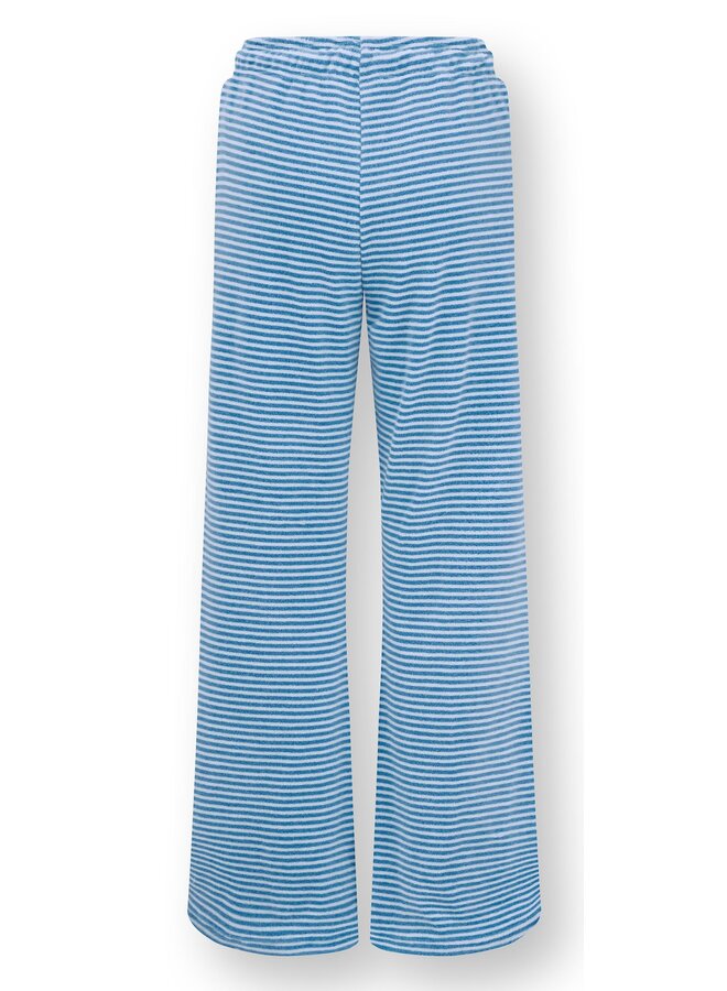 Britta Long Trousers Little Sumo Stripe Blue