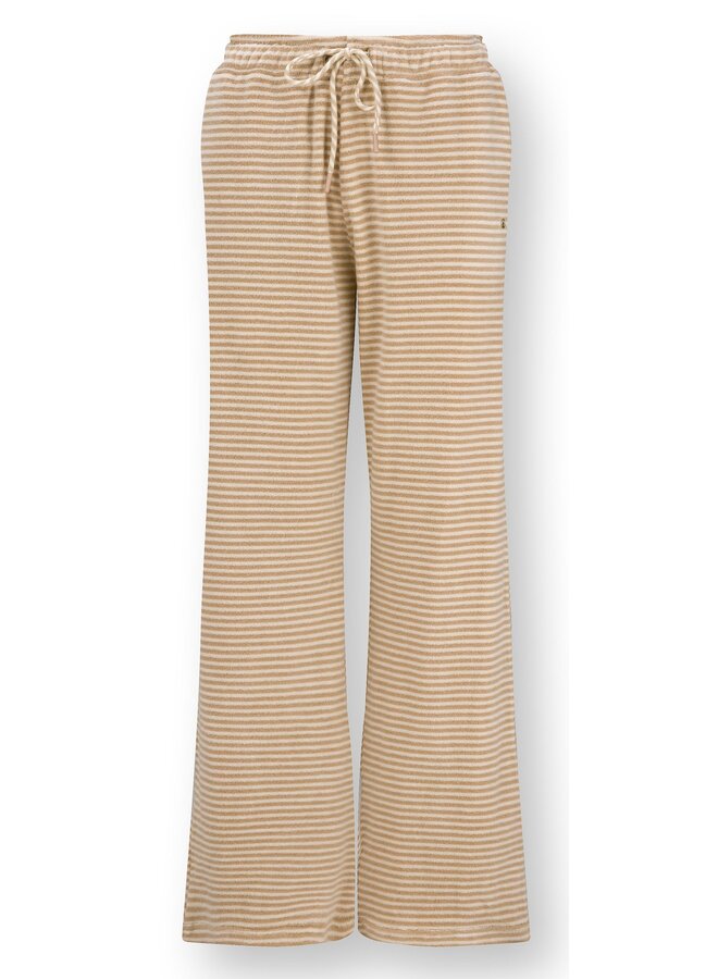 Britta Long Trousers Little Sumo Stripe Sand