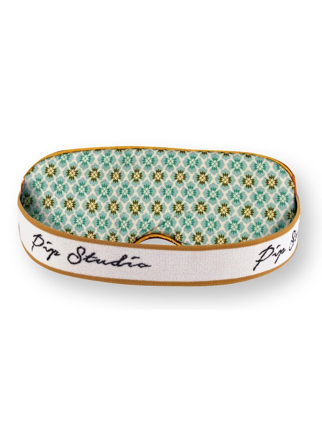 Alie Eye Mask Querida White