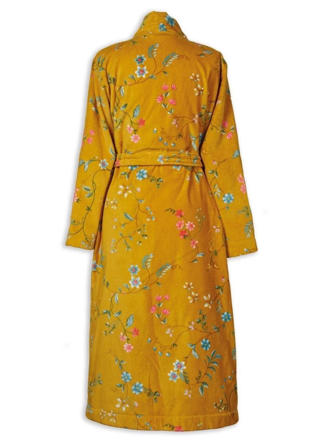 Badjas Les Fleurs - Yellow