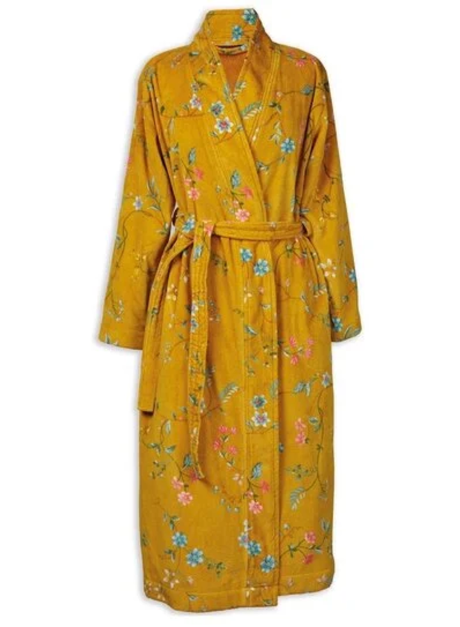 Badjas Les Fleurs - Yellow