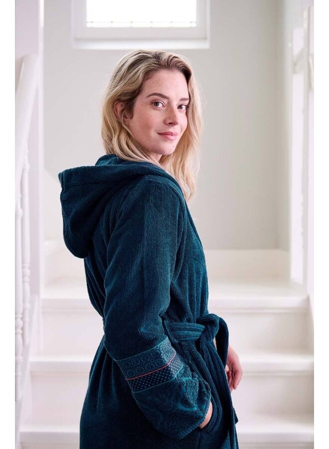 Badjas Soft Zellige - Dark Blue