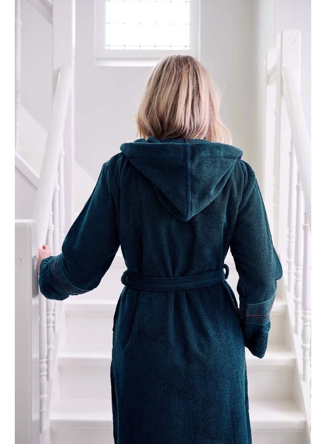 Badjas Soft Zellige - Dark Blue