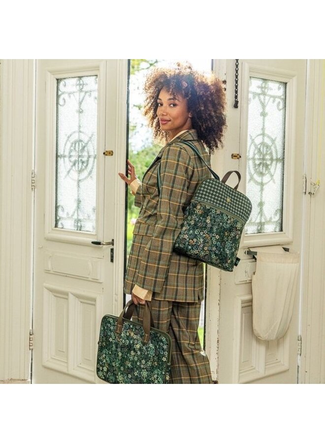 Olivia Laptop Sleeve Tutti i Fiori Green 40x2,5x30cm