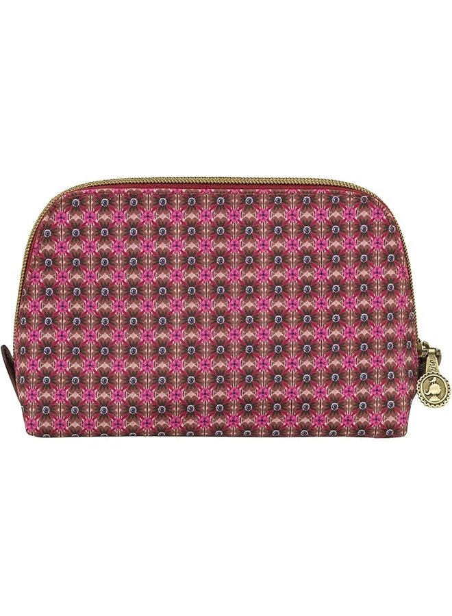 Coby Cosmetic Bag Triangle Small Clover Pink 19/15x6x12cm