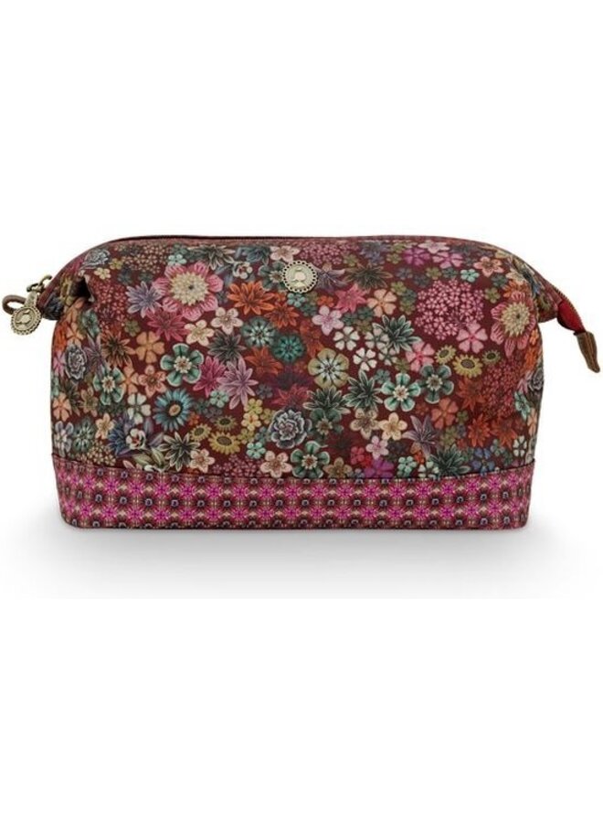 Cosmetic Purse Large Tutti i Fiori Pink 26x18x12cm