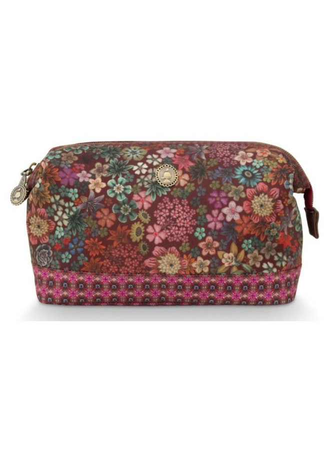 cosmetic Purse Medium Tutti i Fiori Pink 22,5x9,5x15cm
