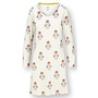 Dana Long Sleeve Nightdress Tanaka White