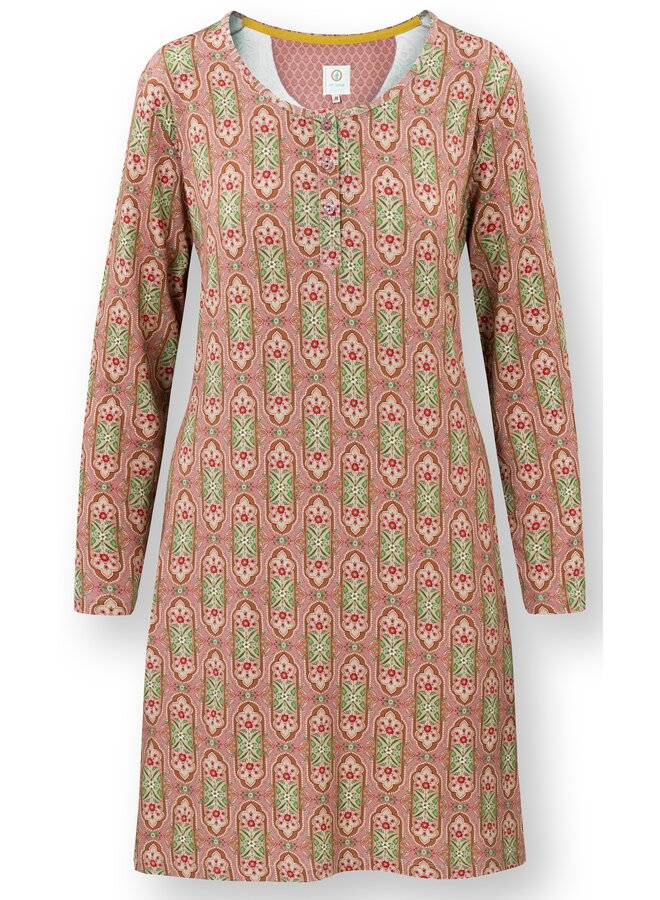 Desiree Long Sleeve Nightdress Jabalini Pink