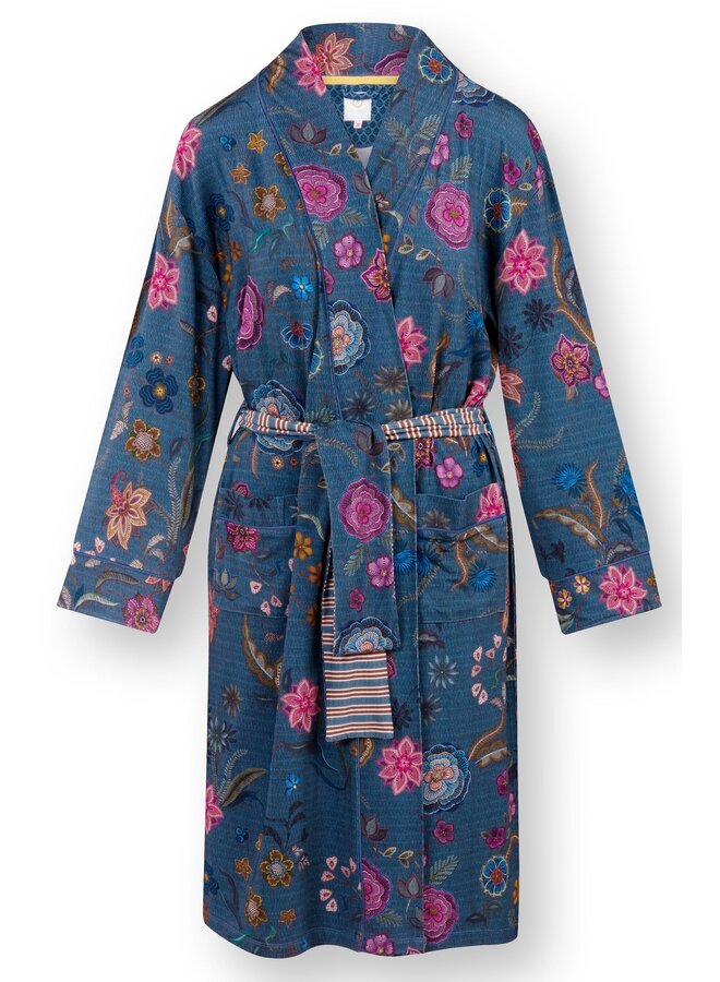 Nisha Kimono Coco Flower Blue