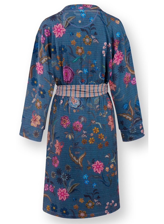 Nisha Kimono Coco Flower Blue