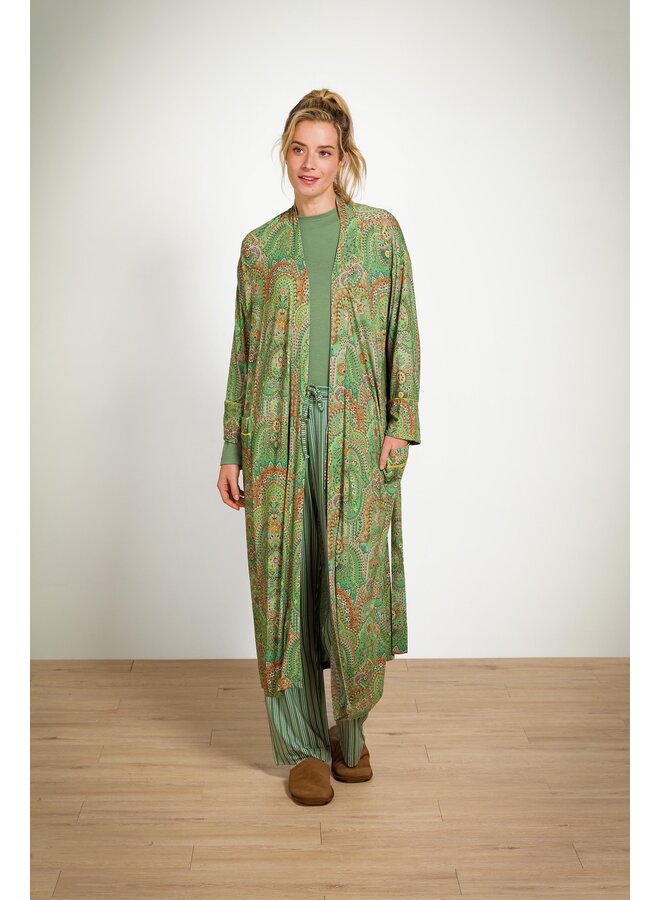 Noa Kimono Jabali Green