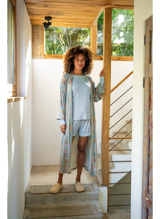 Noa Kimono Jabali Blue