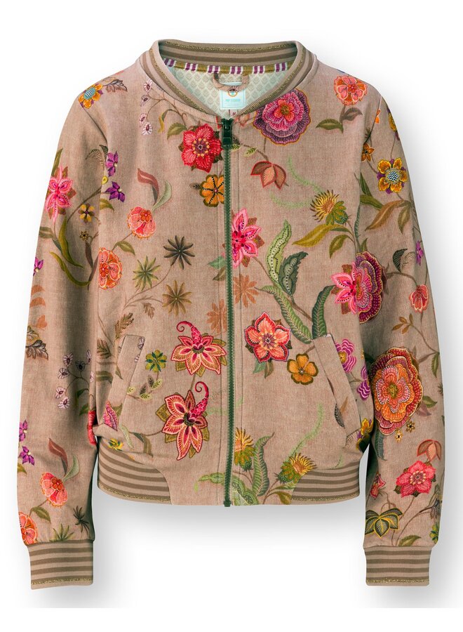 Nicos Jacket Coco Flower Sand