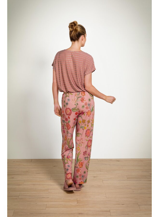 Belin Long Trousers Coco Flower Coral
