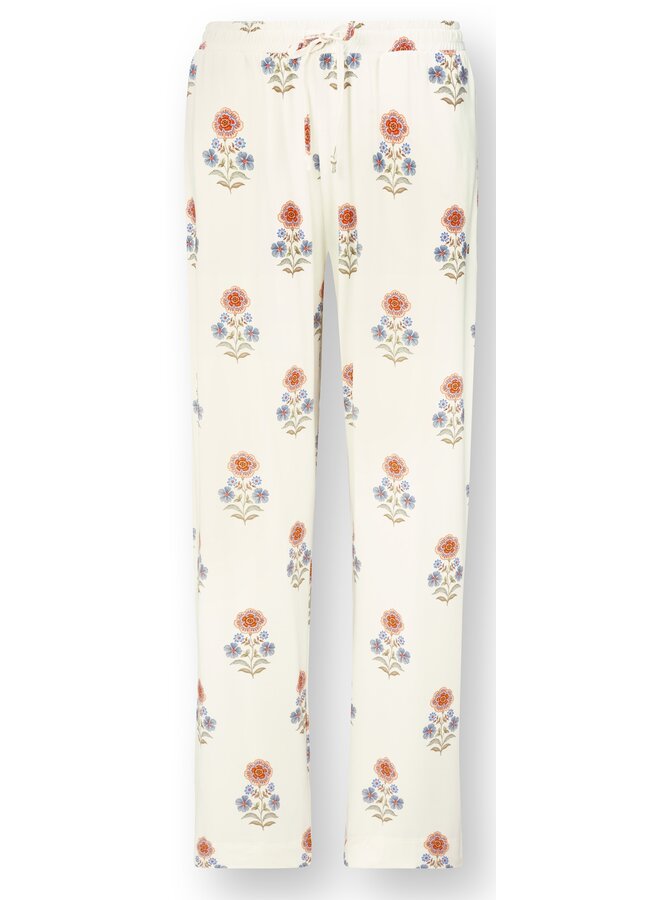 Belin Long Trousers Tanaka White