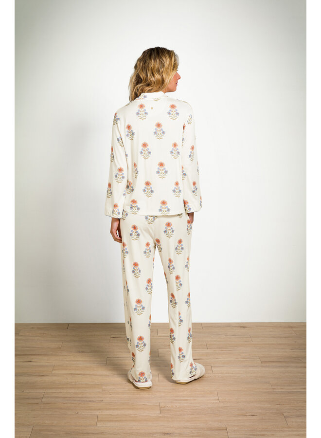 Belin Long Trousers Tanaka White