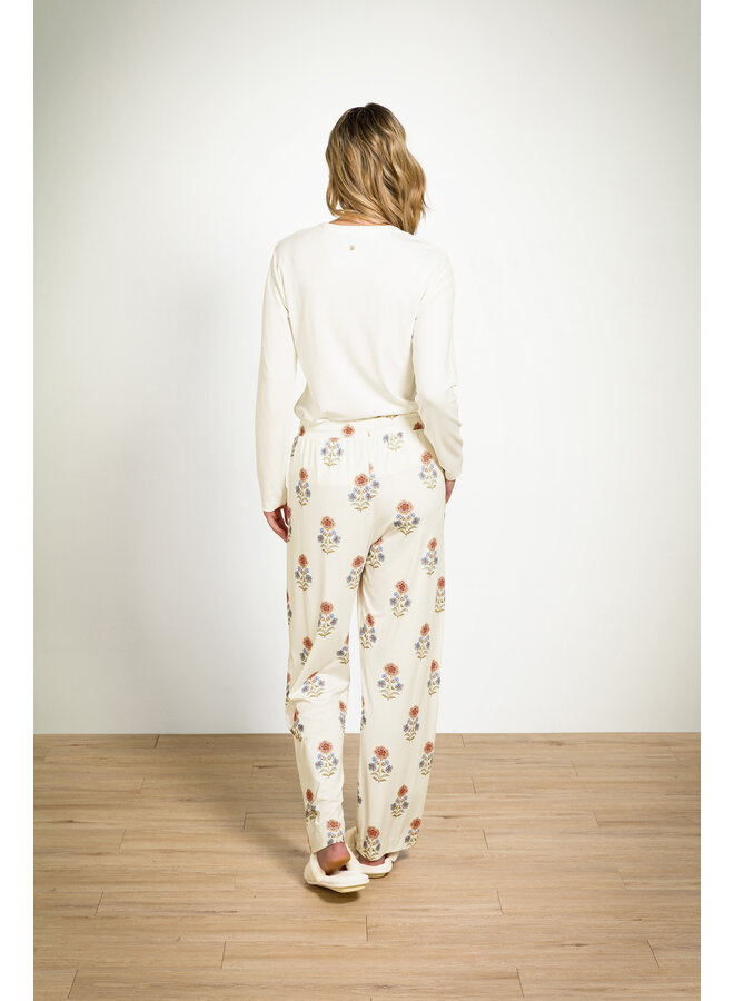 Belin Long Trousers Tanaka White
