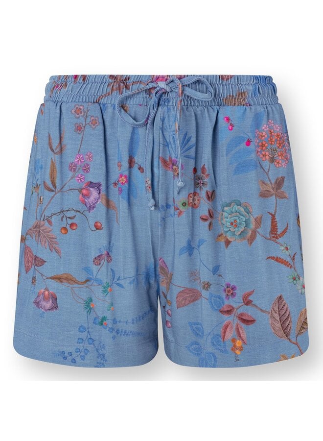 Bob Short Trousers Bodhi Flower Blue