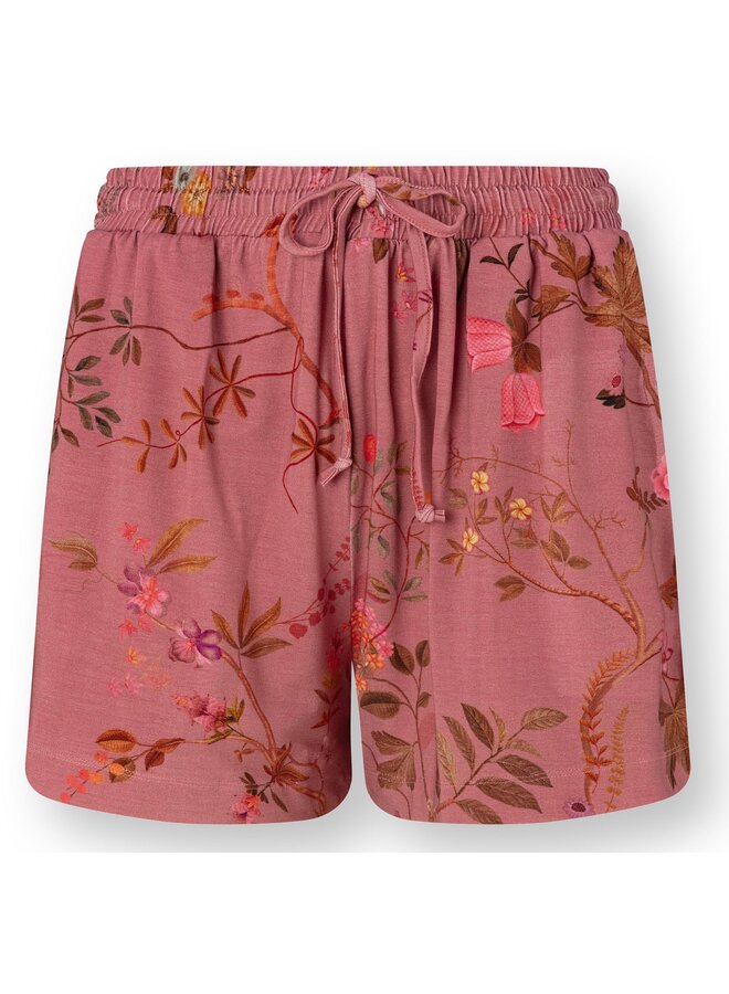 Bob Short Trousers Bodhi Flower Dark Pink