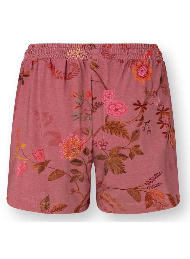 Bob Short Trousers Bodhi Flower Dark Pink