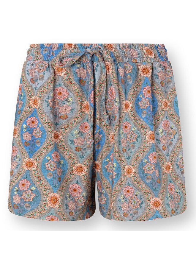 Bob Short Trousers Ornamento Blue