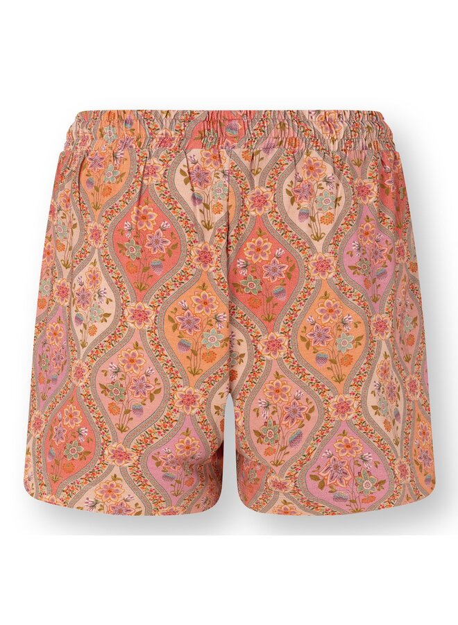 Bob Short Trousers Ornamento Orange