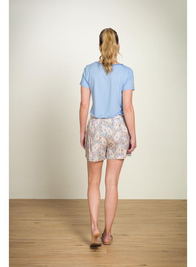 Bob Short Trousers Kairi Bloom Blue